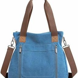 Handbags for Women, Girls - Crossbody Shoulder Sling Bag with Adjustable Strap - Ladies Cotton Canvas Hobo Bags for Travel, Shopping-image-46