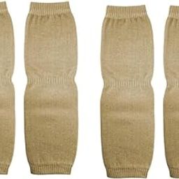 Unisex Woollen Leg Warmers for Unisex, Winter Warm Fur Long Leg Warmers Over Knee High Winter Protector Knee cap, Knee Warmer Over Knee High Footless-image-27