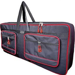 Malav Roland E-X50 Arranger Keyboard cover case bag with Padding & Back Shoulder Straps (20MM Padded)-11