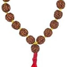 Mamta Handicrafts knotted Rudraksha Mala 18+1 Beads for pooja Jaap Meditation Pooja Chanting Wearing-image-53