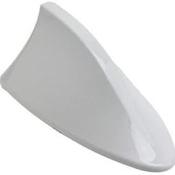 Grodd Car Shark Fin Style Roof Mount FM/AM Radio Antenna with Wiring (White) for Maruti Suzuki Dzire 2019-image-25