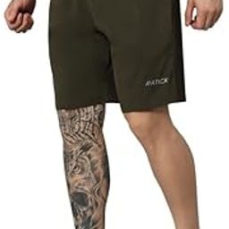 ATICX Regular Fit Shorts for Men - Quick Dry Polyester Half Pant - Lightweight Gym Wear for Running, Swimming, Basketball, Badminton, Stylish Sports-image-115