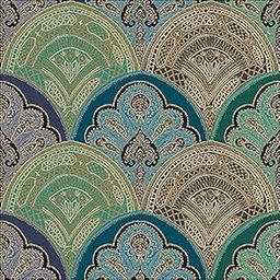 DCAD Decoupage Paper Napkin Tissue - Mira Petrol (Pack of 20 Same Design, Size 33 cm X 33 cm)-14