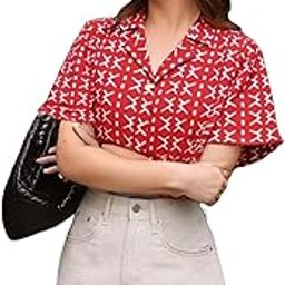 Women's Tunics Tops Rayon Viscose Printed Short Shirt for Women | Regular | Formal |Party Western Stylish| Trendy |Fancy Shirts for Women | Casual |Printed Shirt.-image-1
