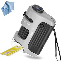 Cason Pocket Microscope 60X-120X,LED Lighted Mini Microscope for Kids, Students, and Laboratory Use-image-70