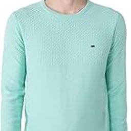 Men Cotton Round Neck Sweater (EN-SM-PAZU # Mint Green S)-image-49