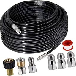 ARTISOUL® Pressure Washer Hose Sewer Jetter Kit For Garden Tools Outdoor Paving Garden | Yard, Garden & Outdoor Living | Outdoor Power Equipment | Pressure Washers-image-58