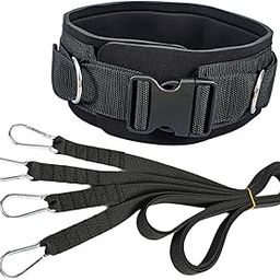 CALANDIS™ Sled Pull Straps Lightweight Sled Trainer Pull Leash for Fitness Home Indoor Waist Belt | Resistance Trainers | Fitness Equipment & Gear | Fitness, Running & Yoga-image-34