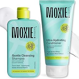 Moxie Beauty Shampoo & Conditioner Combo |1.5x Stronger hair | Paraben and Sulfate-Free | Rinse & Shine Duo | Gentle Cleansing Shampoo (200ml) & Ultra Hydrating Conditioner (175ml)-4