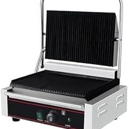 Kiran Enterprise Metal 4 Slice Heavy Sandwich Griller Suitable For Restaurants Hotels And Commercial Purpose, 2500 Watts, White-picture-21