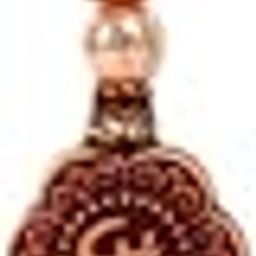 Traditional Om Rakhi for Brother with Floral Centerpiece, Golden Thread Detailing and Red Mauli – Handcrafted Raksha Bandhan Rakhi with Spiritual Design-image-50