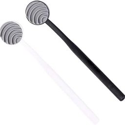 Tongue Brush with Caps Tongue Cleaner for Adults Tongue Scraper Tongue Scrubber Bad Breath and Halitosis Mouth Odor Eliminator (Tongue Scraper)-image-8