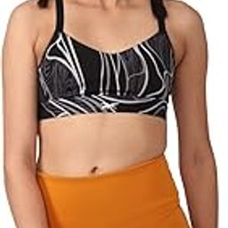 Women's 72% PA/28% EL-Interlock-hydrophilic Finish/Print-Screen-Acid Wire Free Classic T Shirt Workout Bra-picture-19
