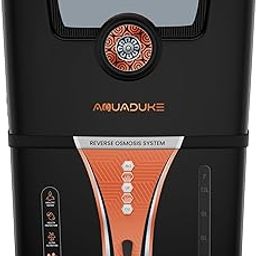 Aquaduke Copper RO Water Purifier 12L RO+UV+UF Purified Water with Goodness of Copper and Alkaline RO Water Purifier, Black-image-91