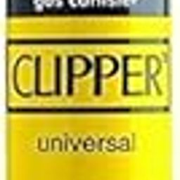 Aluminium Lighter Gas Refill Clipper, 500 ml (Yellow) Pack of 10-14