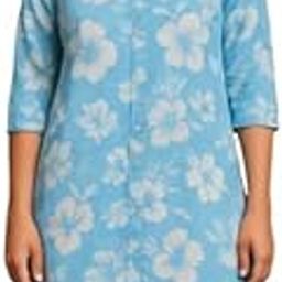 Women’s Floral Printed Kurta Set – Pink Cotton Straight Kurta with Pants | Comfortable Daily & Casual Wear-image-32