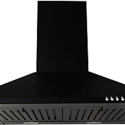 Elisa Daisy Black Wall Mounted Kitchen Chimney 60 CM-image-36