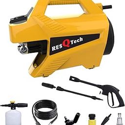 ResQTech PW-102 Advance 2100 Watt 150 Bar High Pressure Induction Washer with Foam Cannon,90 Degree Nozzle,7m Hose Pipe /10 m Power Cord,Copper Winding (3 Year Warranty) New Revised 2023 Version-5