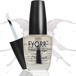 FYORR Transparent Matte Nail Polish Long Lasting Smooth Finish Nail Enamel (Top Base Coat), 15Ml-image-99