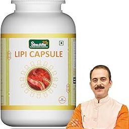 Shuddhi Lipi Capsules For Controlling Cholesterol|Ayurvedic Multivitamin For Cholesterol Care|Naturally Controls Blood Sugar Levels,60 Capsules,1 Count-18
