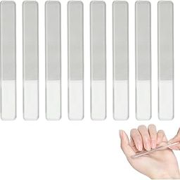 8 Piece Nail Filer Set, Glass Nail File for Women, Nano Glass Nail Filer and Buffer, Professional Manicure Pedicure Tools, Reusable Nail Shaper for Healthy Nail Care, Nail Cutter Set for Home and Salon Use-29