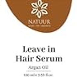 Natuur Leave-In Silk Hair Serum with Argan Oil – 100ml | Frizz Control & Shine Enhancer for Dry & Damaged Hair | Non-Sticky, Lightweight Formula-2
