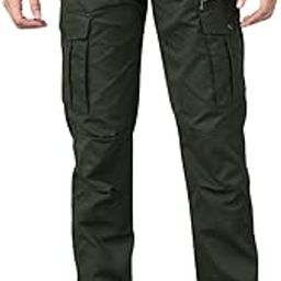 Men's Poly-Cotton Trekking Cargo Pants 7 Pockets-image-51