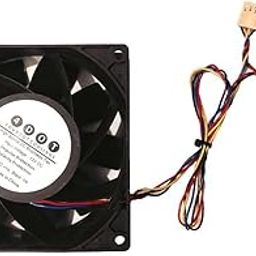 Fourdot 92mm 4inch Cabinet Cooling PWM Fan with dual connector 8000RPM High Speed Fan Model 9238-57