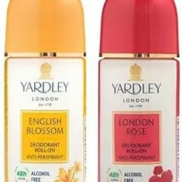 Yardley London 1 English Blossom and 1 London Rose Deodorant Roll-on - For Men & Women(Pack of 2) Deodorant Roll-on - For Men & Women (100 ml, Pack of 2)-28