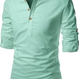 Men's Cotton Blend Fabric Full Sleeve White Short Kurta-image-6