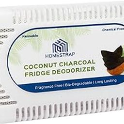 Homestrap (Pack of 1) Coconut Charcoal Fridge Deodorizer 60 Gram | Fresh, Natural Odor Absorber for Your Refrigerator (Fridge| Granule Deodorizer)-20