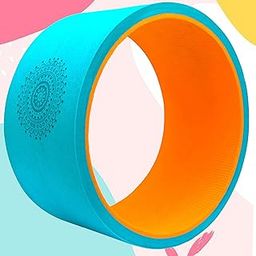 The Yogis Yoga Wheel For Stretching Yoga Wheel for Back Bends, Exercise, Workout Yoga Accessories for Women & Men Exercise Roller Yoga Equipment for Home Workout | 13x6.6Inch |-11
