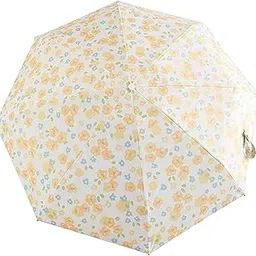 ujeavette Folding Umbrella Floral Pattern Rainproof Portable Strong Sun Rain Umbrellas Automatic -Clothing Shoes & Accessories -Womens Accessories -Umbrellas-picture-2