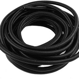 Sellify Uxcell Flexible PVC 13mm Outer Dia Corrugated Tubing Conduit Tube Pipe 5M-image-5