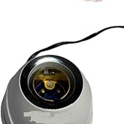 MatLogix Ovel Shape HD WiFi 1080P Spy Bulb Holder Camera Hidden Socket Camera Mini Security Secret Nanny Cam with Live Audio & Video Recording/Look Cam APP-6