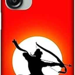 NDCOM for Samsung A56 5G Back Cover | Premium A56 5G Samsung Cover for Ultimate Protection | Galaxy A56 Back Cover |Shree Ramji Shadow Printed Hard Case-image-85
