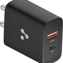 Ambrane 20W USB Dual Port BoostedSpeed Charger with Power Delivery & Quick Charge, Made in India, Multi-Layer Protection, iPhone & Android Compatibility (Raap H11, Black)-29