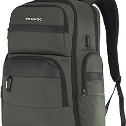 30L Laptop Backpack TPB03 | Office & Travel Bag with 16-Inch Laptop Compartment, USB Charging Port, Suitcase-Style Opening & 3-Year Warranty-image-22