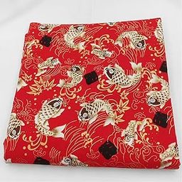 ATORSE Craft Kits 5X Cotton Fabrics Japanese Design Printed Sheets for Doll Cloth Handkerchief-Crafts- Fabric-image-72