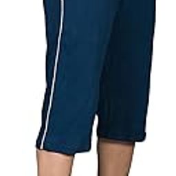 Men's 80% Cotton 3/4 Capri Regular Shorts (Pack of 1Pc,Multicolor)-30