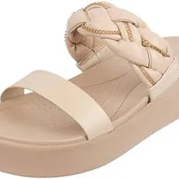 metro Women Unique Weave-Like Strap Platform Heel Fashion Sandal-picture-42