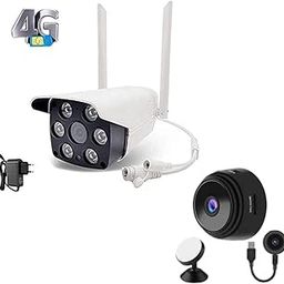 CAMERA DEKHO 4g 3g SIM Card Based WiFi Bullet Wireless Outdoor Security Camera, Full HD 1080p, IP66 with Night Vision, 2 Way Audio, Motion Detection (White) | with Free Magnetic Spy Camera-image-90