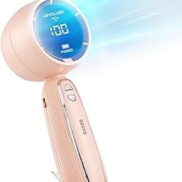 Gesto Portable Fan Rechargeable with Digital Display – Turbo 100 Speed Modes Mini Fan, USB Charging Hand Fan with 4000mAh Battery | Travel, Makeup, Kitchen,Women’s Personal Pankhaa-picture-26