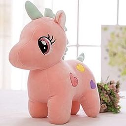 HUG 'n' FEEL SOFT TOYS Unicorn, Soft Toy, Baby Toys, Kids Toy, Soft Toy, Toy for Girl, Birthday Gift for Girl Boys, Toy Gift for Girls, Kids Toys for Boys Girl, Toys Gift Items, (30cm, Pink)-13