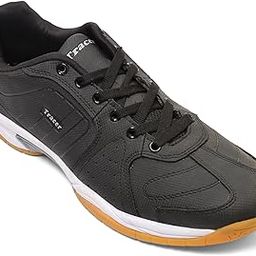 Tennis/Badminton Shoes for Men's Stylish & Comfortable, Lightweight & Breathable Footwear, PU, Lace Up Closure, Shoe for Sports, Playground, Size - 6 to 12 UK-image-95