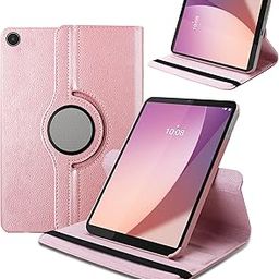 TGK Rotatable Smart Flip Case Cover for Lenovo Tab M8 4th Gen 8 Inch 2023 TB-300FU TB-300XU (Rose Gold)-image-76