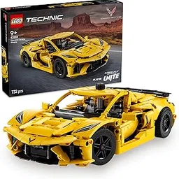 LEGO Technic Chevrolet Corvette Stingray Car Model Kit Vehicle Toy 42205 Building Blocks Toys for 9+ Gift for Boys and Girls-image-33