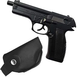Gun Pistol Lighter.Heavy Metal Body Real and Original Like Gun Pistol for Decorative, Smoking Filled with Gas-picture-18