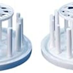 Arcsol Test Tube Stand Round with Drying Pins, 25mm and 19mm Hole Sizes, Pack of 2-14
