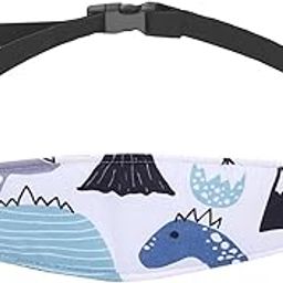 CALANDIS™ Kids Car Seat Head Support Band Adjustable Seat Sleeping Headrest for Infant White | Car Seat Accessories | Car Safety Seats-picture-28